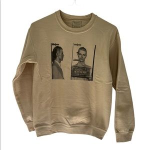 David Bowie Mugshot Crew Neck Sweatshirt